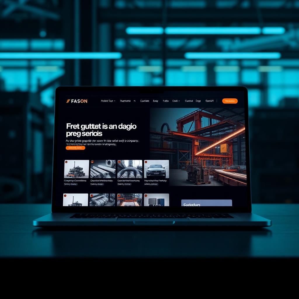 Steelworks Co. — Manufacturing website by WebGravity