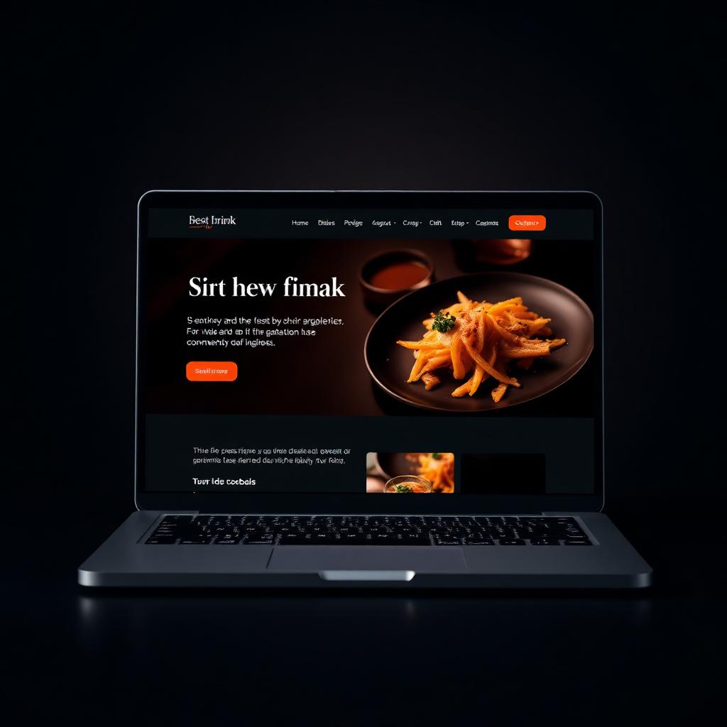 Ember & Oak — Restaurant website